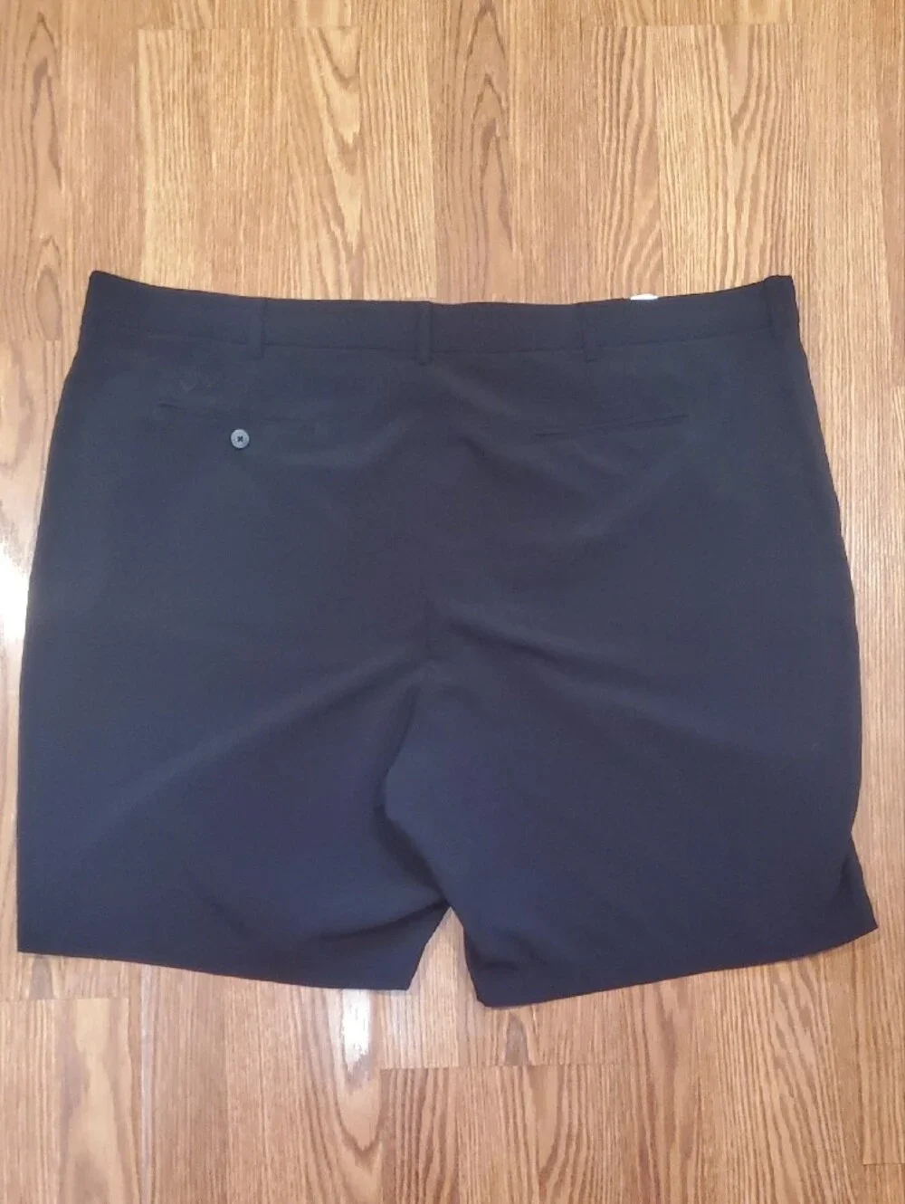 Callaway Black Flat-Front Golf Shorts